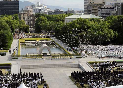 Đánh dấu 67 năm vụ ném bom nguyên tử xuống Hiroshima